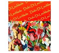 Christmas Sweets Gift Box by Dolci Di Lechlade Letterbox Size or Large 1kg Size Gummy Jelly Secret Santa Stocking Filler Chocolate Candy Canes Advent Sweet Halloween Trick Treat (Letterbox 400g)