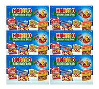 Christmas Sweets Selection Box182gTreat-Size Bags Gift Set for Kids | Includes Starmix, Tangfastics, Super Mix & Giant Strawbs Mini | Xmas Eve Activity Box | Stocking Filler & Holiday Treat (6 Box)