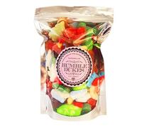 CHRISTMAS SWEETS SELECTION - JELLIES/MALLOWS/FESTIVE SWEET MIX - BUMBLEDUKES XMAS SWEET GIFT (500G)