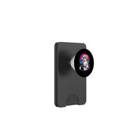 Christmas Synthwave Snowshoe Cat Sunglasses PopSockets PopWallet for MagSafe