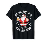 Christmas T-Shirt Ho Ho HOL Mir Mal EIN Bier Funny Fun T-Shirt