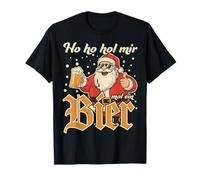 Christmas T-Shirt Ho Ho HOL Mir Mal EIN Bier Funny Fun T-Shirt