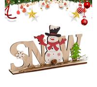 Christmas Table Decoration, Santa Claus Table Centre, Christmas Decoration, for Family Holiday, Winter, Bathroom, Kitchen, Bedroom, Room, Cabin