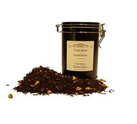 Christmas Tea Gift Caddy Mulled Spice 100g Airseal Black Loose Leaf TeaCakes of Yorkshire