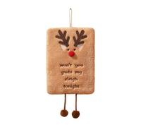 Christmas Tea Towels, Absorbent Hanging Towel - Christmas Coral Fleece Hand Towels for Bathroom - For Kitchen Hotel Family Guests Shower Winter Holidays Parties and Christmas