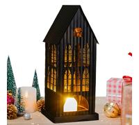 Christmas Tealight Holder,Metal Hollow Holiday Decorations - LED Candle Holder - for Dining Room Bedroom Study Event Planner Front Porch Dressing Table Nightstand Window Sill Fireplace