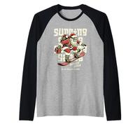 Christmas - The Magic Inside Tonight Santa Claus Raglan Baseball Tee