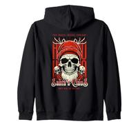 Christmas - The Magic Inside Tonight Santa Claus Zip Hoodie
