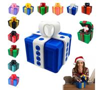 Christmas The Prank Box - Hilarious Screw Challenge with Santa/Reindeer/Snowman Surprise, Perfect Gag Gift, 3D Printed Annoying Gift Boxes with Screws, Funny Gifts for Xmas & Halloween