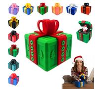 Christmas The Prank Box - Hilarious Screw Challenge with Santa/Reindeer/Snowman Surprise, Perfect Gag Gift, 3D Printed Annoying Gift Boxes with Screws, Funny Gifts for Xmas & Halloween