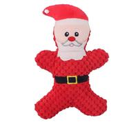 Christmas Theme Dog Toy,Including Dog Chew Toys,Interactive Play, Firm, Soft, Bite Resistant and Grinding Resistant Noise Relieving Toys for Small and Medium-Sized Dogs and Pets,A