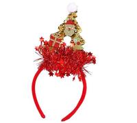 Christmas Theme Headband Festival Props Santa Hairhoop Seasonal Headwear Holiday Celebrating Christmas Tree Hairband Theme Hair Accessory