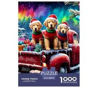 Christmas Theme Jigsaw Puzzles Adult And Children 1000 Jigsaws Educational Games Gifts Fun Activity for Home Birthday Jumbo Age 12+ for Adults 52x38cm/1000pcs