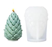 Christmas Theme Silicone Mold, Christmas Candle Making Molds - Christmas Tree Mold | Grinding Tools, Party Decorations, Aromatherapy Candles with Pillar in Silos