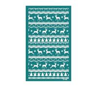 Christmas Theme Silk Screen Stencils Deer Tree Transfers Reusable Printing for Earrings Snowflake Earrings Silk Christmas Theme Mesh Transfers
