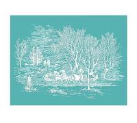 Christmas Theme Silkscreen Stencil,Reusable Self-Adhesive Silk Screen Printing, for Decor/Printing on Wood/Fabric/Wall/Cup/Plate/Glass/Paper, Home Christmas Decorations(8.5x11inch)