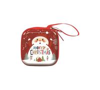 Christmas Themed Childrens Tin Money Holder Cartoon Character Designs Safe Pocket Storage for Coin School Supplies Gift Kids Accessories