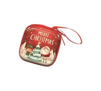 Christmas Themed Childrens Tin Money Holder Cartoon Character Designs Safe Pocket Storage for Coin School Supplies Gift Christmas Party Favor