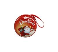 Christmas Themed Childrens Tin Money Holder Cartoon Character Designs Safe Pocket Storage for Coin School Supplies Gift Kids Accessories
