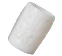 Christmas Themed Silicone Molds for Making Soap Home Decoration Cylinder Carved Resin Silicone Molds Soap Making