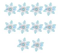 Christmas Themed Snowflake Hair Grip Elegant Christmas Snowflake Hair Clip Embellished With Rhinestones
