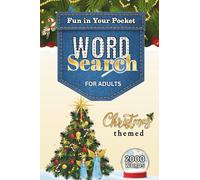Christmas Themed Word Search for Adults: Fun in Your Pocket (Word Search in Your Pocket)