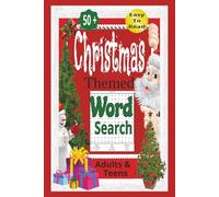 Christmas Themed Word Search: Word Search with Easy to Read Print about All Things Christmas, Holiday Season, Fun Winter Word Find and more| 6X9 ... Gifts for Holidays, Stocking Stuffers, Etc.