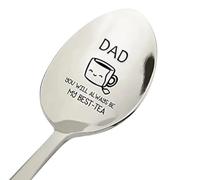Christmas Thoughtful Gift for Dad 'You're My Best-Tea' Spoon Gifts Idea for Dad's Birthday Laser Etched Coffee Spoon Xmas Gift idea Dad