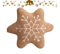 Christmas Throw Pillows - Christmas Gingerbread Man Pillow - Holiday Sofa Cushions PP Cotton Filling Soft and Not Easily Deformed Festival Home Decor for Living Room Couch, Kids Room, Bedroom, Terrace
