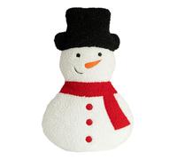 Christmas Throw Pillows Xmas Tree Gingerbread Man Snowman Santa Hat Striped Candy Cane Shaped Pillow for Xmas Winter Home Bar Holiday Party Outdoor Cushion Decoratives (Style C)