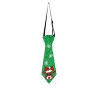 Christmas Ties For Kids Holiday Season Party Necktie Novelty Fun Tie Felt Christmas Ties Adjustable Elastic Rope Tie Pre-tied Ties For Boys