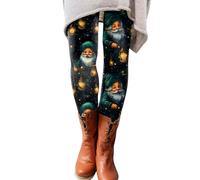 Christmas Tights Womens| Womens Compression Pants| Funny Festival Leggings| Stretchable Skinny Pants| Lady Workout Leggings | Xmas Printed Skinny Pant| Workout Running Tights| Novelty Winter Trouser