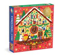 Christmas Time 500 Piece Foil Puzzle by Mudpuppy (Jigsaw)
