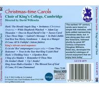 CHRISTMAS-TIME CAROLS AT KINGS COLLEGE CAMBRIDGE NEW CD