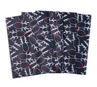 Christmas Tissue Paper for Gift Wrapping : 50 Sheets Blue Tissue Wrapping Paper Print with Elk 20x14 inches for Christmas Art Craft