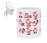 Christmas Toilet Paper - Soft Material, Collectible Style, Colorful Print, Reindeer Theme | Comic Bath Roll for Celebrations, House Ornaments, Surprises and Holiday Details