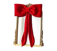 Christmas Topper - Farmhouse Rustic Velvet | Big Bow for Christmas Tree | for Indoor Outdoor Backdrop Wedding Birthday Shower Room Wall Decor