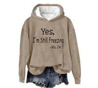 Christmas Tops For Women UK Sale Clearance Mama Xmas Graphic Print Fluffy Hoodies Fleece Lined Winter Warm Women'S Jumpers Thick Thermal Plush Hooded Sweatshirts Solid Funny Novetly Ladies Pullovers