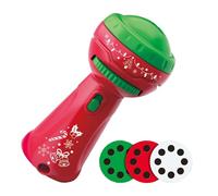 Christmas Torch Projector - Christmas Projector Torch 11x5cm, Convenient to Use | Halloween Flashlights Slide Projectors with 24 Patterns, Bright Stories Torch for Kids Ages 3 Years