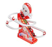 Christmas Toys for Toddler | Christmas Santa Claus Home Decor Electric | Automatic Stair Slide Climbing Toys,for Kids Toddler Home Nursery Daycare Living Room Bedroom Classroom Party Travel