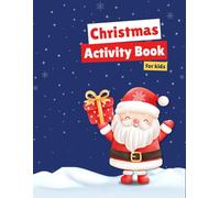 Christmas Trace and Colour Book for Kids: Fun Holiday Pictures to Trace and Colour | Ages 3-5