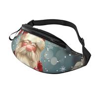 Christmas Traditional Gnome 1 Printed Chest Pack Waist Bag for Men Women Running Belt Bag Fanny Packs Chest Bags Travel Hiking Daypack