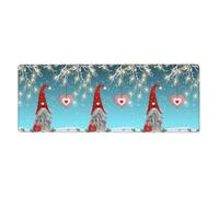 Christmas Traditional Gnome Mouse Pad 12x31.5in Extended Gaming Surface