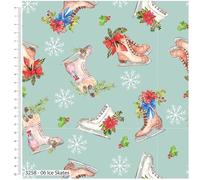 Christmas Traditions by Debbie Shore-Christmas Fabrics-100% Cotton. Ideal for Crafts, Patchwork, and Dressmaking
