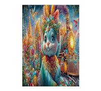 Christmas Train 300 Piece Jigsaw Puzzle for Adults Science Fiction Jigsaw After School Activity for Teens Stress Buster Whimsical Gift Idea Stylish Home Decor 300 PCS