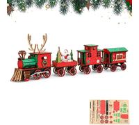 Christmas Train Jigsaw Puzzle DIY Assembly Creative Christmas Train Model