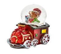 Christmas Train Mini Snow Globe Waterball 7cm - Teddy