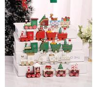 Christmas Train Ornaments Merry Decorations for Home Xmas Tree Ornament De