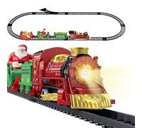 Christmas Train Set, Christmas Train Set with Steam, Trains Sets For Under 6 5 Y 8 For 3 Tree, Trains 7 Toys Electric 4 Xmas
