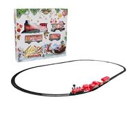 Christmas Train Set - Cute Educational Assembly Toys | Toy Train | Assembly for Boys and Girls Indoor Floor Game Around the Christmas Tree in Winter and on Birthdays